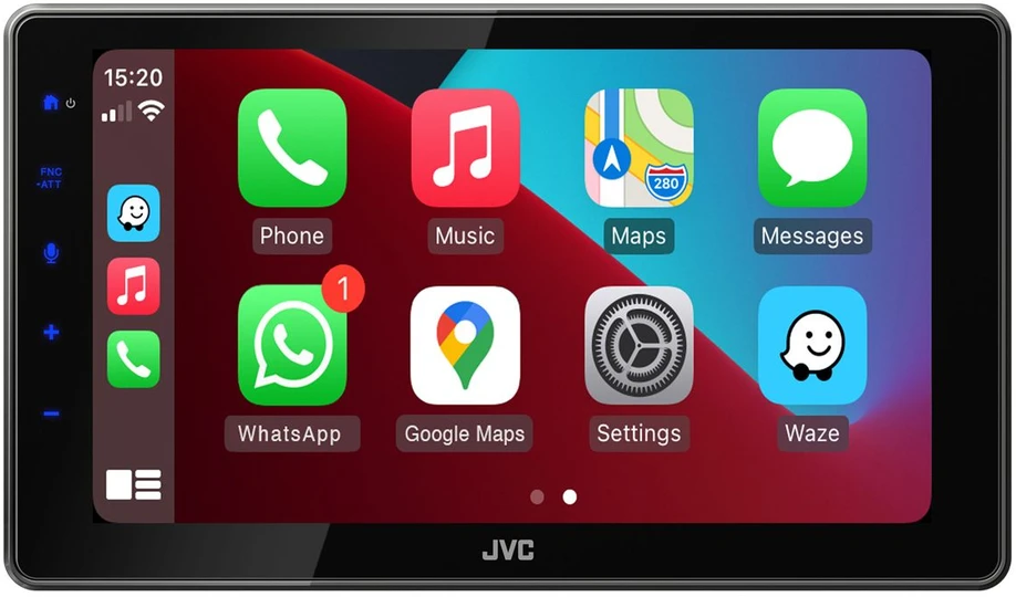 Automagnetola JVC KW-Z900DBW Belaidis Appradio Carplay/Android Auto