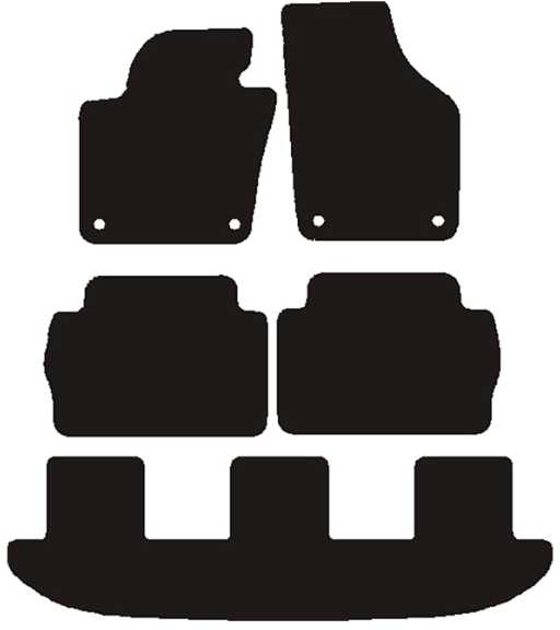 Avant Denmark As Kilimėlis Seat Alhambra 7P 2011-