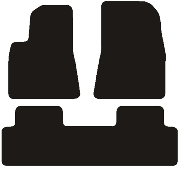 Avant Denmark As Veliūriniai kilimėliai Tesla Model 3 07/2017-