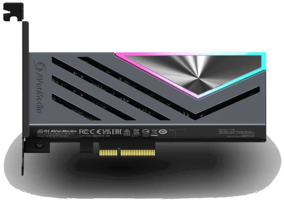 Ausinės „AVerMedia“ vidinė vaizdo įrašymo plokštė (61GC575000BC)