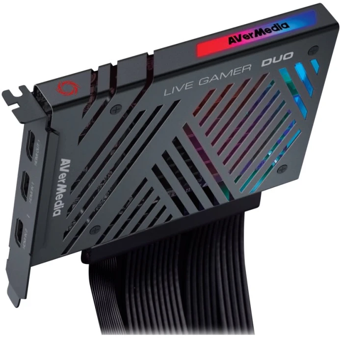 Avermedia Live Gamer DUO GC570D vaizdo fiksavimo įrenginys Vidinis PCIe