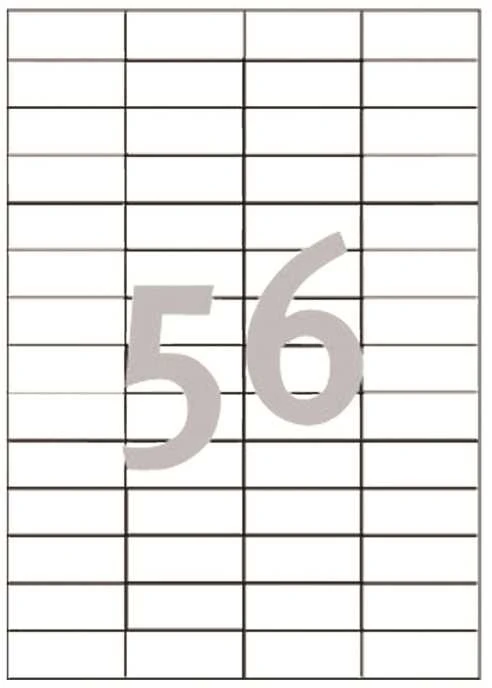 Avery Zweckform universalios lipnios etiketės 52,5 x 21,2 mm (3668)