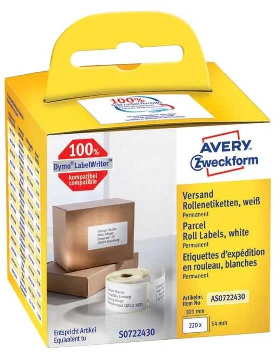 Avery Purpose forma ETYK.ZF UNIWERSAL.NA ROLI 101X54 220ETYK - AS0722430
