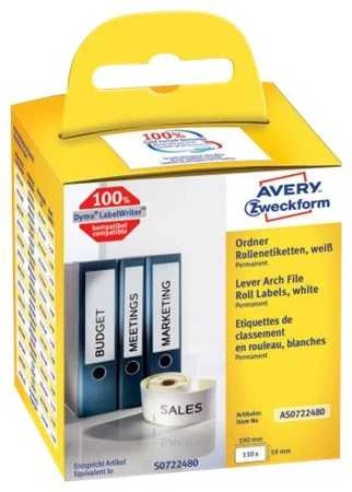 Avery Zweckform ETYK.ZF UNIWERSAL.NA ROLI 190X59 110 ETY – AS722480