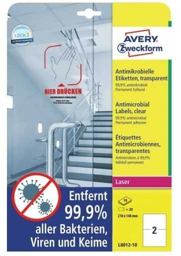 Avery Zweckform AVERY Label L8012 210x148 (L8012-10)