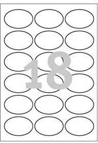 Avery Zweckform LABEL ZF L6024REV 63.5X42.3 25 SHEETS/450/ LABEL - L6024REV-25
