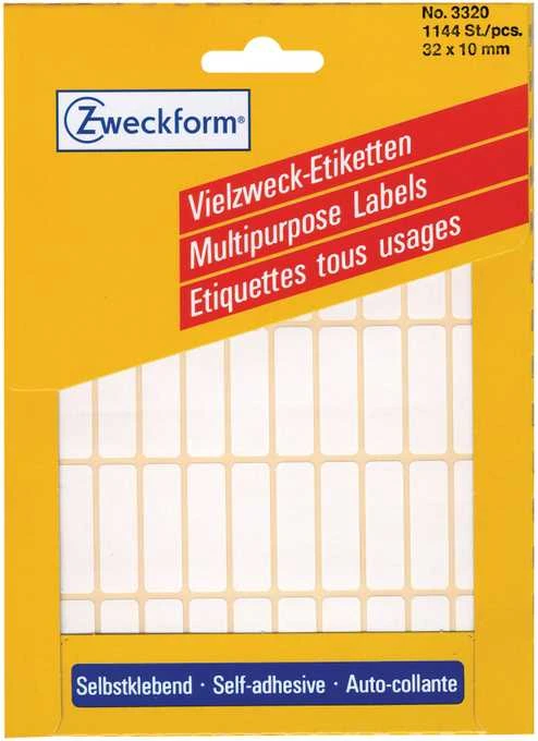 Avery Zweckform BAREL.ZF 3320 32X10 HANDS APRAŠYMAS TIRPIKLIO ETIKETĖ