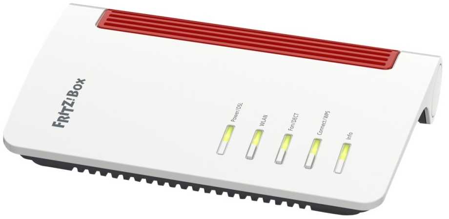 Šakotuvas AVM FRITZ!Box 7530 belaidis maršrutizatorius Dviguba juosta (2,4 GHz / 5 GHz) Gigabitinis eternetas Juoda, Raudona, Balta