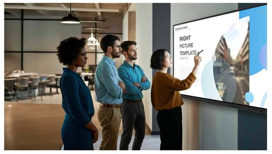 Monitorius Avocor AVOCOR E Serie AVE-6550 165cm 65''/
