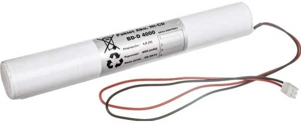 AWEX NiCd akumuliatorius su laidais