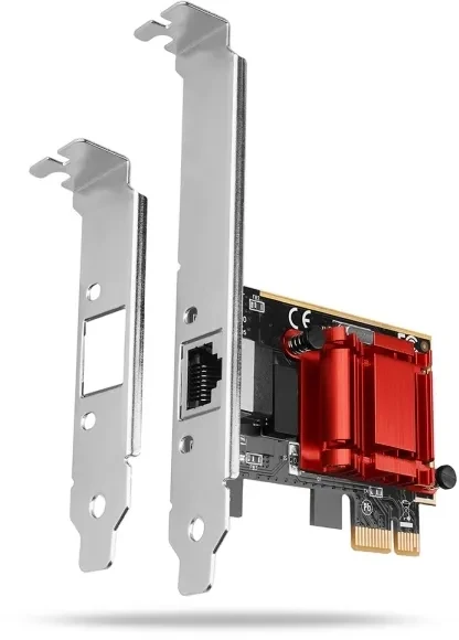„Axagon PCEE-GIX“ 1 gigabito eterneto prievadas (RJ-45), „Intel i210AT“, PXE
