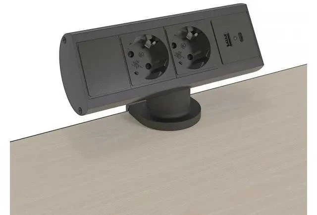 Forming Function Kabelis zasilający Kondator Kondator 935-D2CC rozgałęziacz 1,5 m 2 x gniazdo jungiama į tinklą Wewnętrzna Juodas