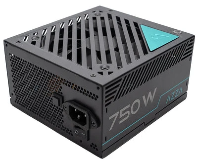 Maitinimo šaltinis Azza PSAZ-750W ARGB 80 Plus Bronze ATX Juodas