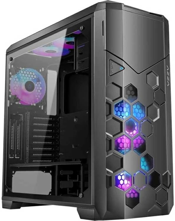 Azza Storm 6000B ARGB dėklas (CSAZ-6000ARGB/B)