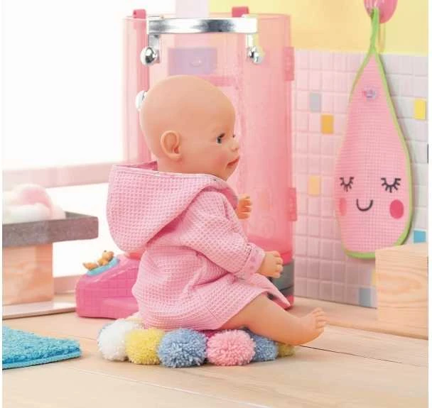 Zapf BABY born Bath Bathrobes 2 assorted Lėlės drabužių rinkinys