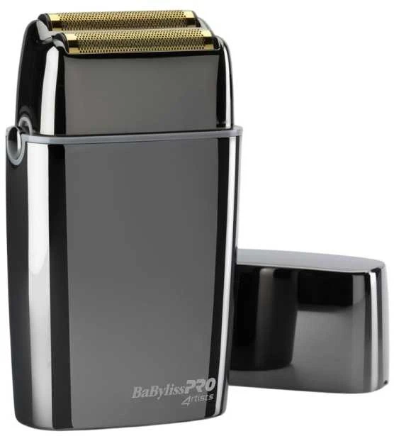 Mobili įkraunama plaukų skutimo mašinėlė BaByliss PRO Double Foil Metal Shaver Gunsteel FXFS2GSE
