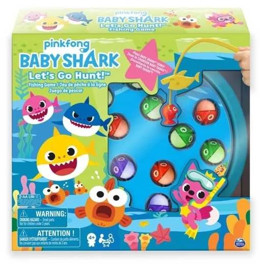Spin Master SPINMASTER GAMES žaidimas Baby Shark Fishing, 6054916