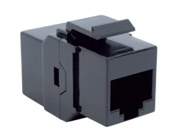 Bachmann Keystone RJ45-RJ45 UTP Juodas (940.112)