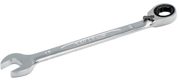 Bahco Kombinuotas terkšlinis reversinis raktas su žiedu 19mm