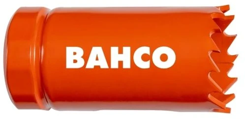 Bahco 3830-22-VIP, pavienis, grąžtas, metalas, plastikas, nerūdijantysis plienas, plienas, mediena, oranžinė, kobalto plienas, bimetalas