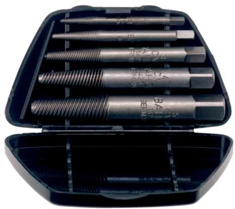 Bahco Nulūžusių varžtų ištraukiklių rinkinys M3-M18 5 pcs