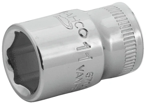 šešiakampis rankinis lizdas, 1/4", dydis 12 mm, Bahco [6700SM-12]