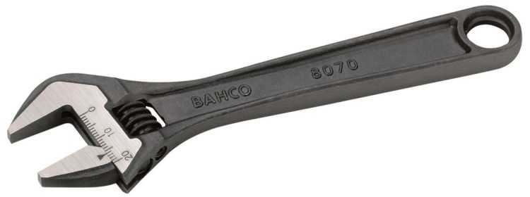 Bahco fosfatuotas reguliuojamas veržliaraktis 255x30mm