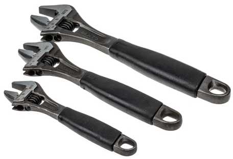 Bahco Twinpack iš Ergo reguliuojamų veržliarakčių 9070, 9071 ir 9072