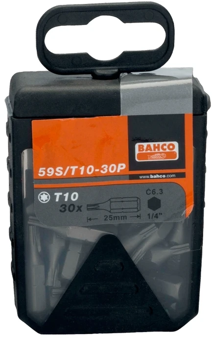 Bahco Antgaliai TORX T15 25mm 30vnt. dėžutė