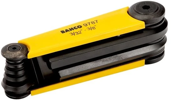 Bahco be spyruoklių BE-9787 3/32-3/8 "