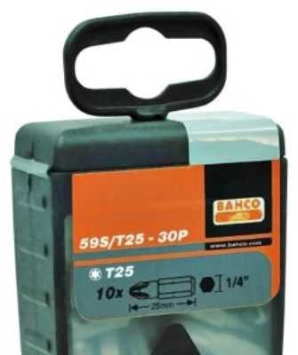 Bahco Antgaliai TORX T10 25mm 30vnt. dėžutė