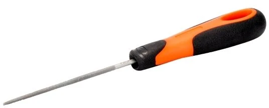 Dildė metalui Bahco ERGO™, apvali 10" 250mm, vidutinio stambumo