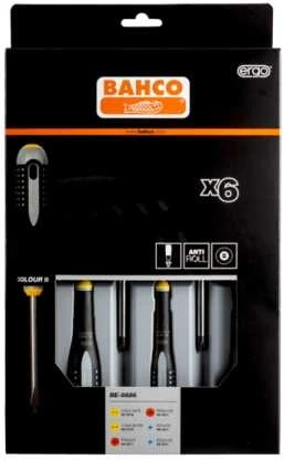 Bahco Atsuktuvų rinkinys ERGO™ 6 vnt - PH1/2; PZ1/2; SL3,5/5,5