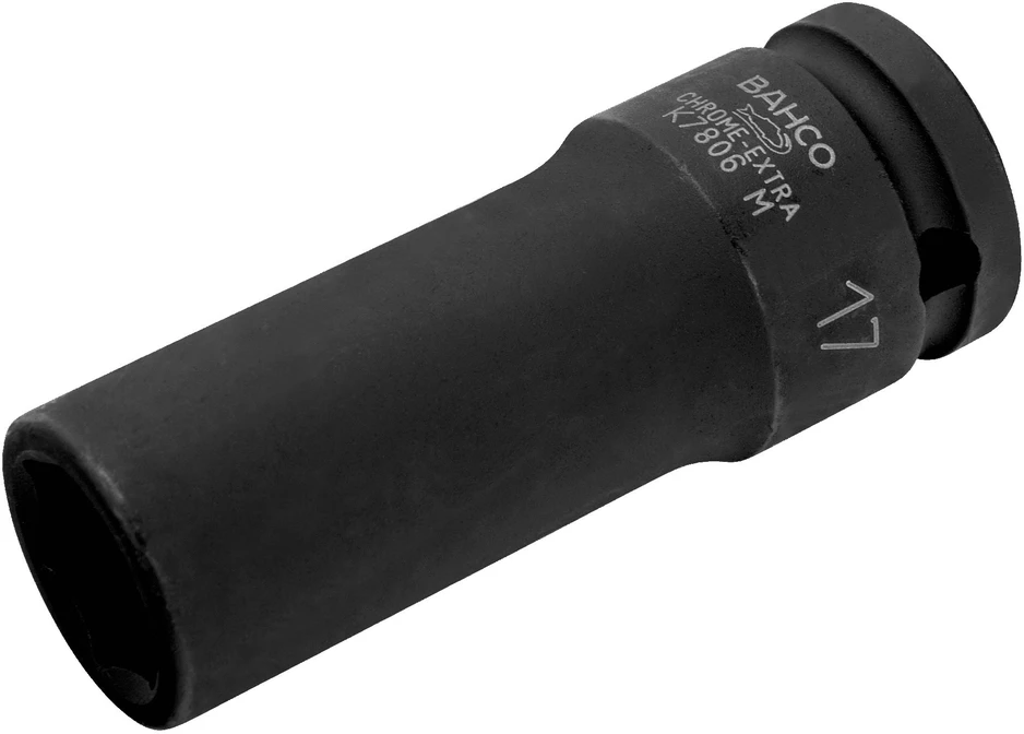 Galvutė smūginė šešiakampė 1/2" ,prailginta, 36mm K7806M Bahco