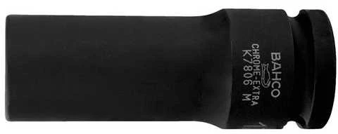 Galvutė smūginė šešiakampė 1/2",prailginta, 17mm K7806M Bahco