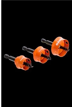 Rinkinys 3 otwornic bimetalicznych do metalu 20 25 i 32mm BAHCO [38IM-SET-01]