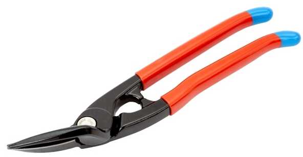 Bahco Lakštinio metalo žirklės 586D 280 mm kairės su lygiais ašmenimis