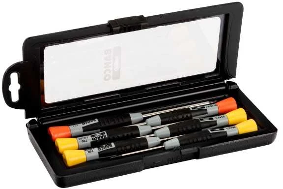 Bahco Atsuktuvų rinkinys 6 vnt 1,5x50, 2x50, 2,5x50, 3x50, PH0x50, PH1x75mm