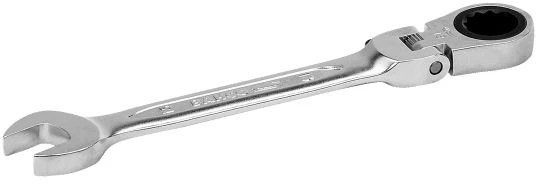 Bahco Kombinuotas terkšlinis reversinis raktas su lanksčia galva 10mm