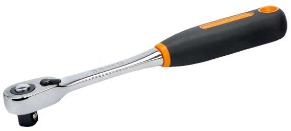 Bahco 1/2 colio plona galvute apverčiamas terkšlinis raktas su 72 dantimis ir 5° veikimo kampu, 264 mm, 1 vnt., 1/2 colio, 5°, 264 mm, 440 g