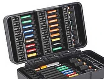 Grąžtas Bahco Smūginių antgalių rinkinys Phillips/Pozidriv/TORX 40 Pcs
