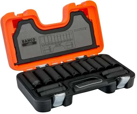 Bahco Smūginių prailgintų galvučių rinkinys D/S14 1/2" 14vnt 10-27mm
