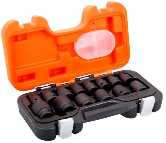 Smūginių galvučių rinkinys Bahco D/S14 1/2" 14vnt 10-27mm