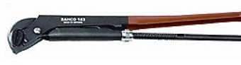 Bahco Švediškas modelis, Juodas, Oranžinis, Švediškas vamzdžių raktas, Oranžinis, 16 cm, 90°, Plienas