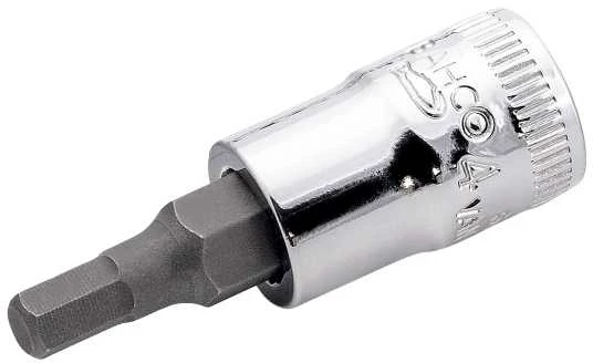 rankinis lizdas 1/4" su IMBUS antgaliu, 6 mm, Bahco [6709M-6]