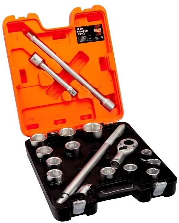 Bahco Galvučių ir priedų rinkinys 3/4" 22>50mm