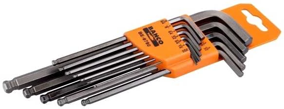 Bahco Šešiabriaunių L-raktų rinkinys (colinių) 0,050-5/16" 12 vnt