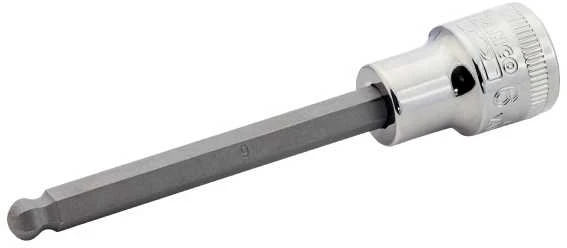 Bahco Galvutė su HEX suapvalintu antgaliu l. 3/8" ball HEX