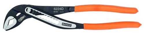 Bahco 6221D IP vandens siurblio replės 125 mm, 25 mm anga, plastiku dengtos rankenos