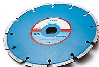 OTTO BAIER Diamanttrennscheibe D 185mm blau 46532